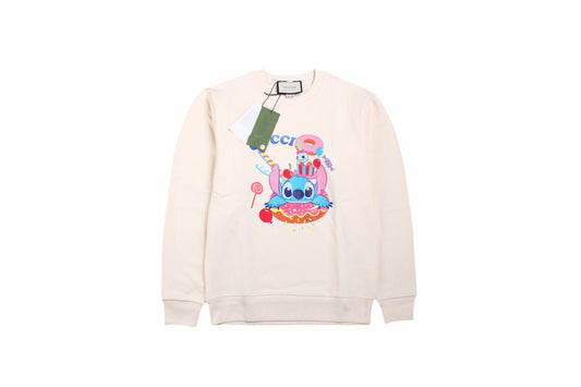 Gucci Stitch Donut Sweatshirt - Cream