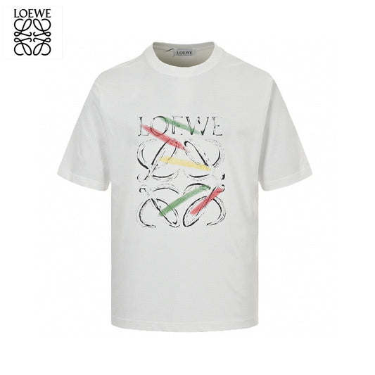 Loewe Graphic Logo T-Shirt (White)