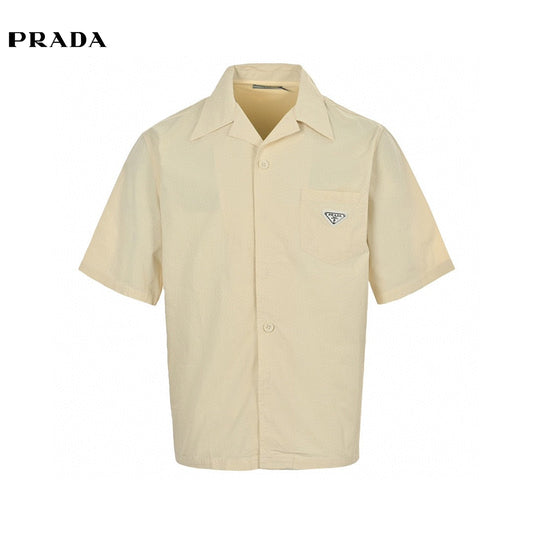 Prada Short-Sleeve Button-Up Shirt