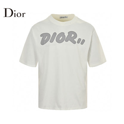 Dior Oversized Logo White T-Shirt