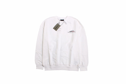 Balenciaga White Sweatshirt