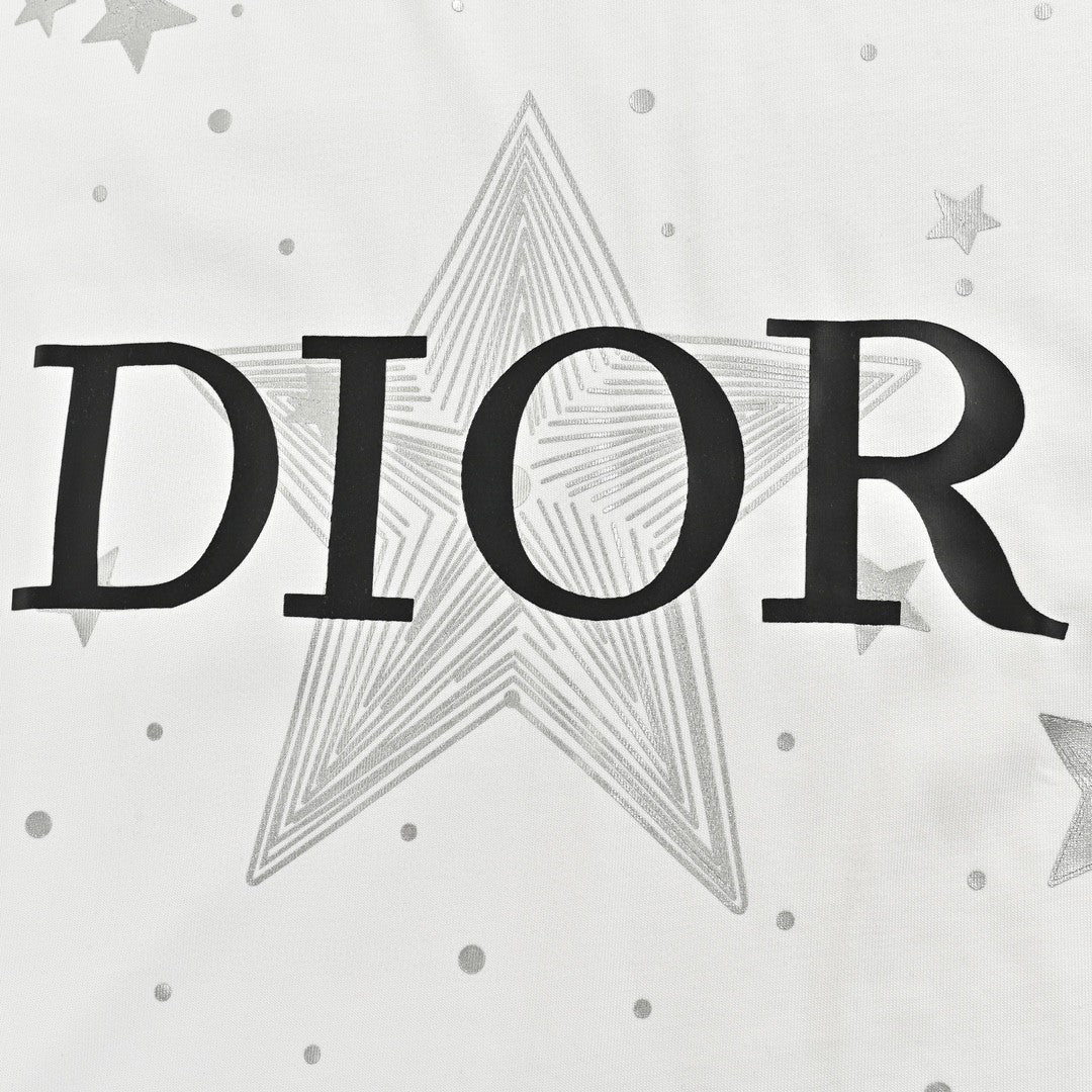 Dior Star Graphic White T-Shirt