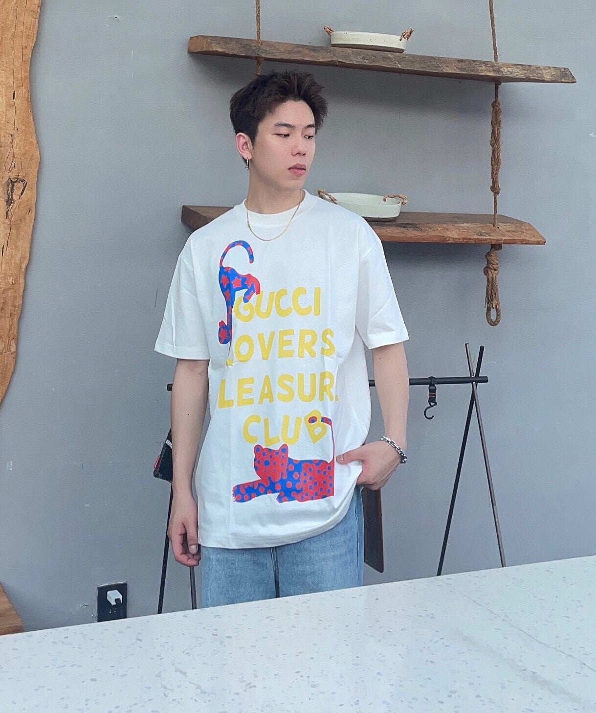 Gucci Lovers Pleasure Club T-Shirt