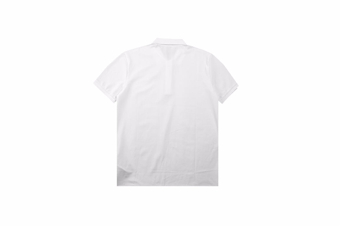 Burberry Embroidered Knight Polo - White