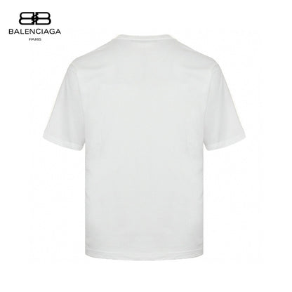 Balenciaga Multicolor Graphic Logo T-Shirt