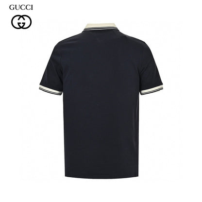 Gucci Navy Polo Shirt