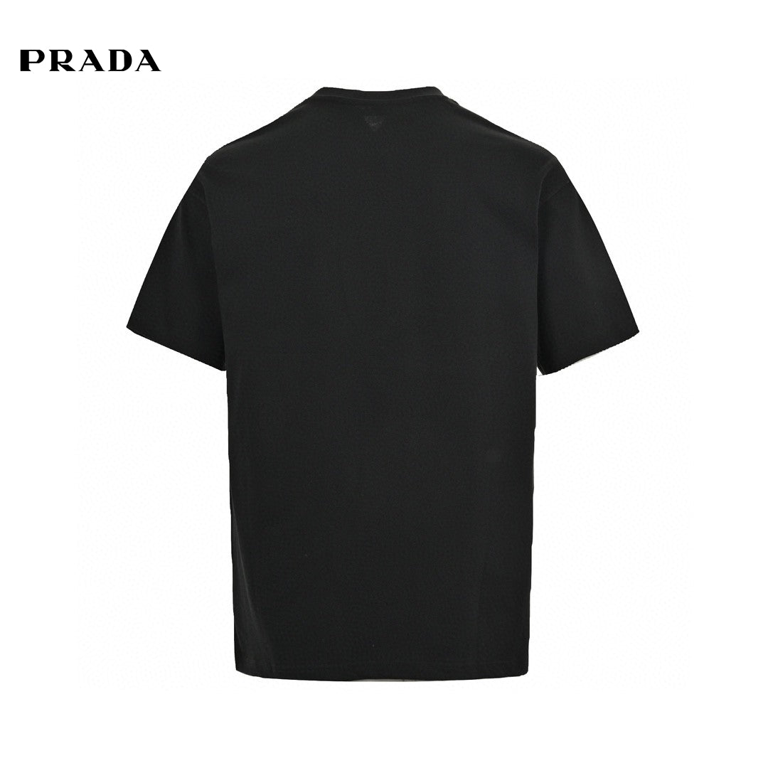 Prada Milano Logo T-Shirt (Black)