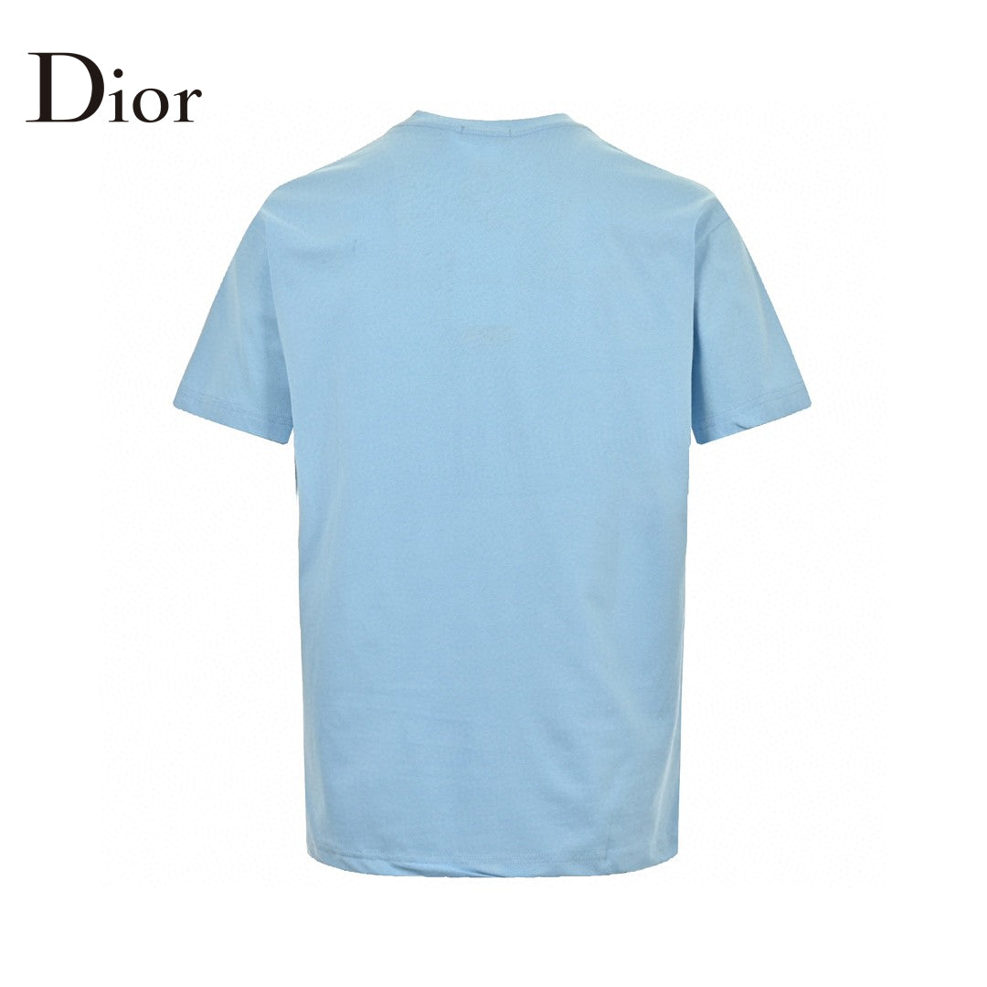 Dior Christian Dior Couture Light Blue T-Shirt