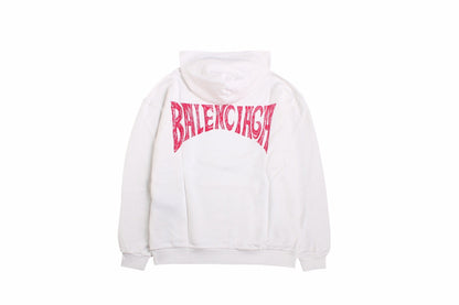 Balenciaga White Hoodie