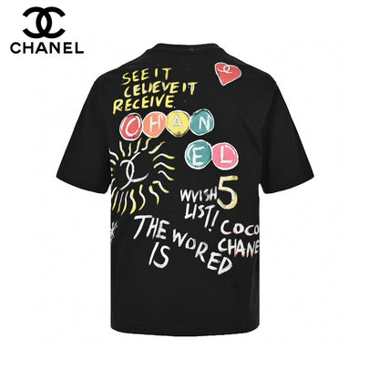 Chanel "Women Will Save The World" T-Shirt in Black