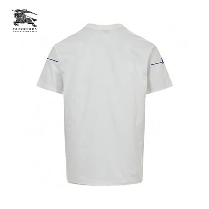 Burberry Equestrian Logo White T-Shirt