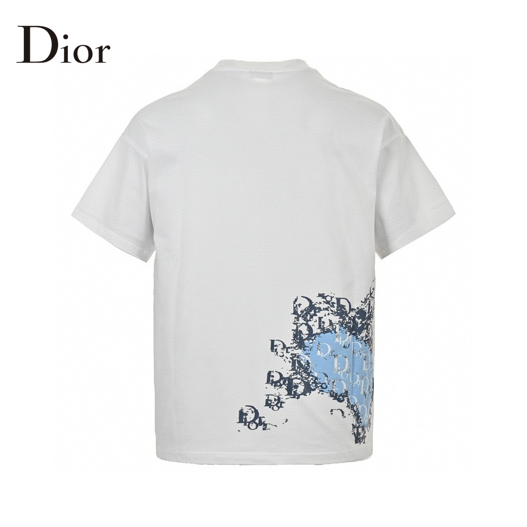 Dior Monogram Motif T-Shirt (White)