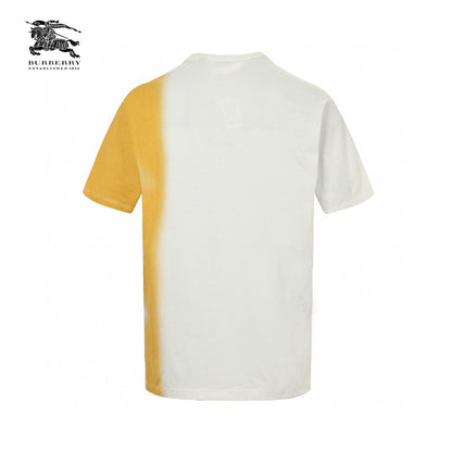 Burberry Gradient Equestrian Logo Yellow T-Shirt