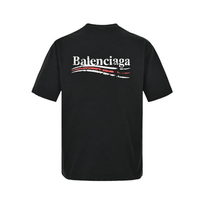 BALENCIAGA POLITICAL CAMPAIGN T-SHIRT BLACK