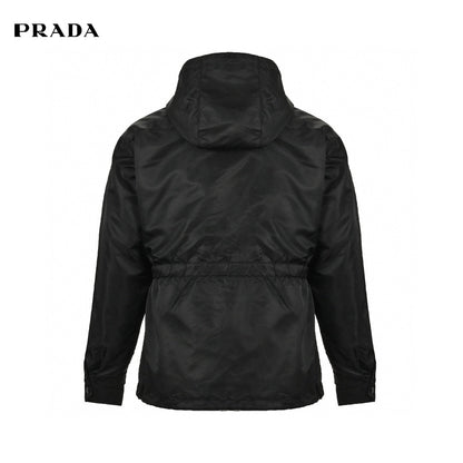 Prada Nylon Hooded Jacket