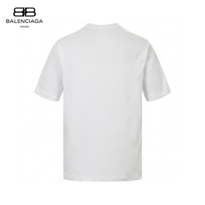 Balenciaga Tape Logo T-Shirt (White)