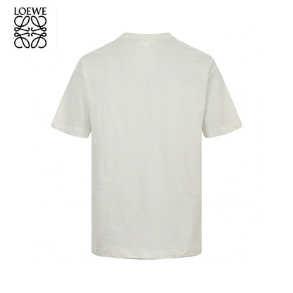 Loewe Floral Pocket T-Shirt (White)