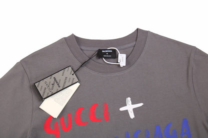 GUCCI x BALENCIAGA T-SHIRT GRAY