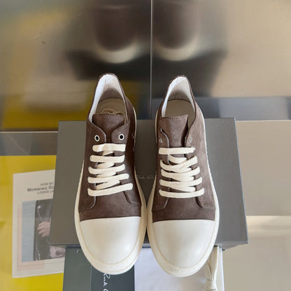 Rick Owens taupe Low-Top Sneakers