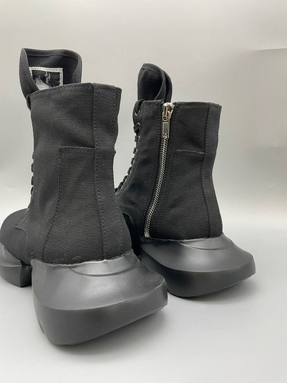 Rick Owens Black High-Top Platform Boots