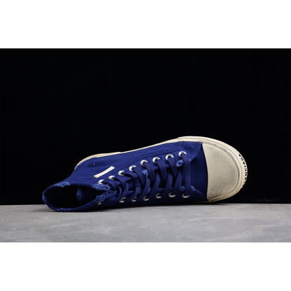 BALENCIAGA PARIS HIGH VULC DESTR x BLUE