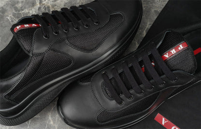 PRADA AMERICA'S CUP LEATHER BLACK