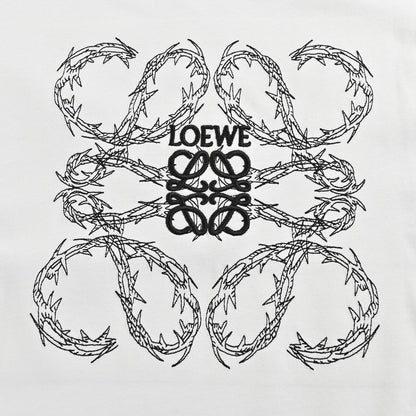 Loewe T-Shirt - Barbed Wire Graphic