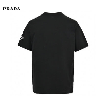 Prada Logo T-Shirt (Black)