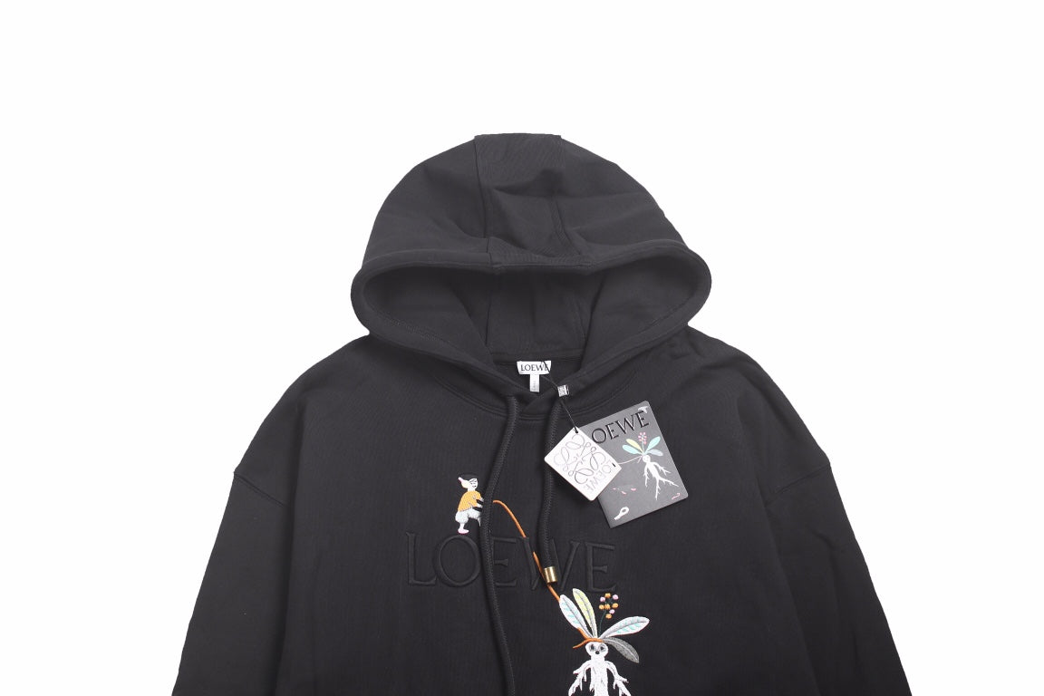 Loewe Embroidered Hoodie