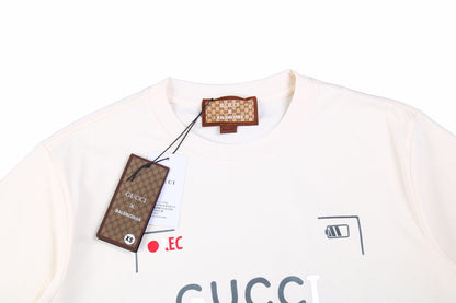 Gucci x Balenciaga Collaboration T-Shirt - White