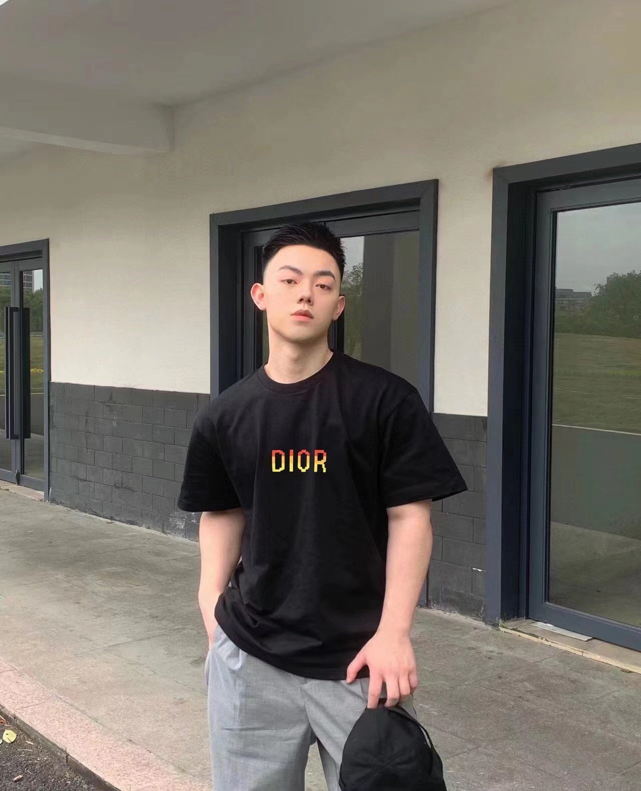 Dior Gradient Logo T-Shirt