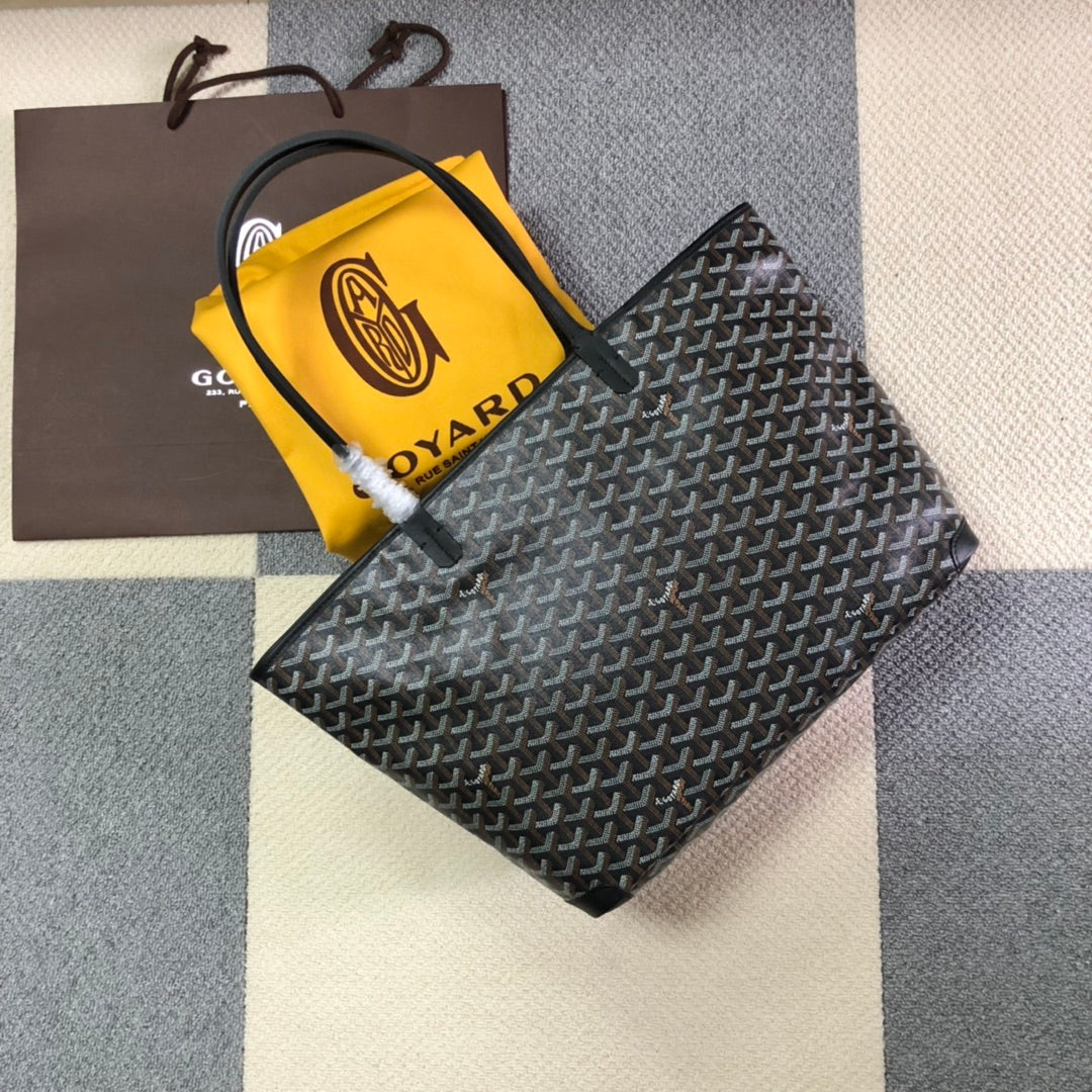 GOYARD ARTOIS PM TOTE BAG BLACK