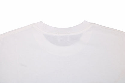 Burberry Knight Print T-Shirt - White and Orange