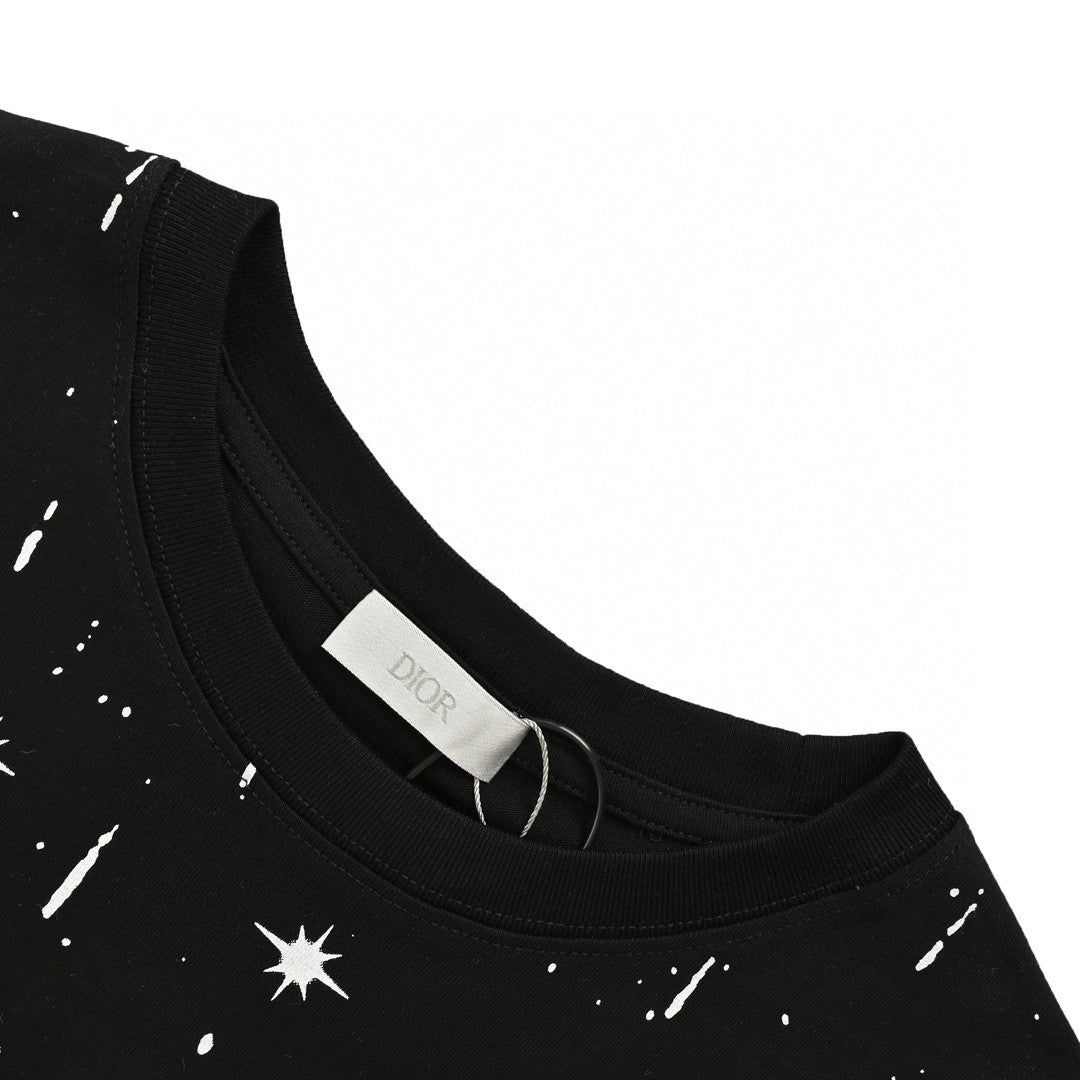 Dior Starry Sky T-Shirt in Black