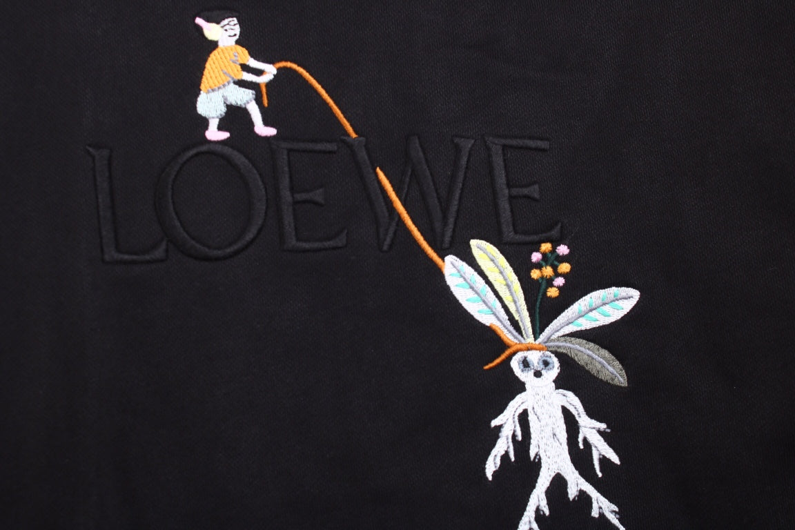 Loewe Embroidered Hoodie