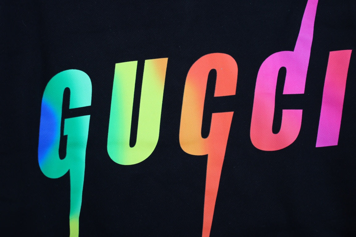 Gucci Rainbow Logo Hoodie