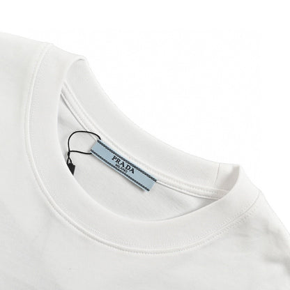 Prada Graphic Logo T-Shirt (White)