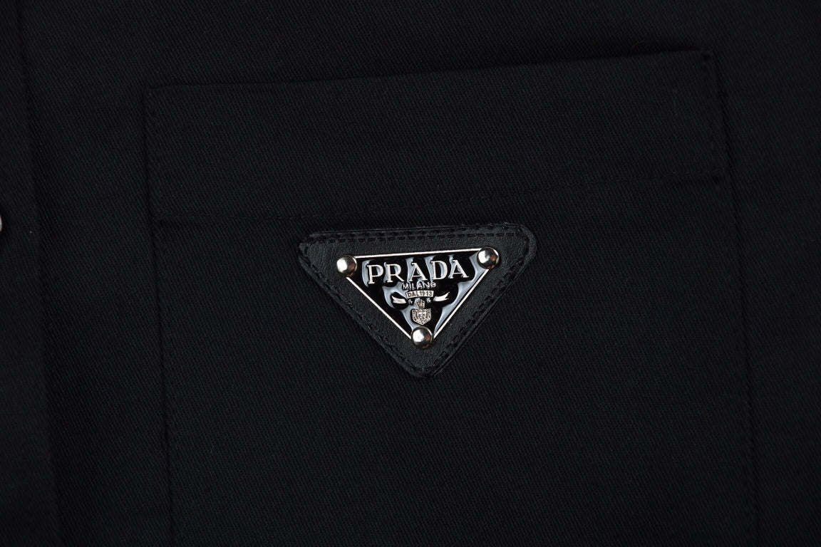 Prada Black Button-Up Shirt