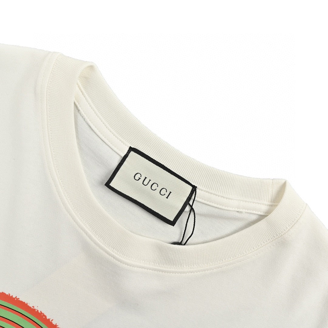 Gucci Multicolor Interlocking G Logo T-Shirt