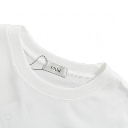 Dior Dripping Logo T-Shirt (White)