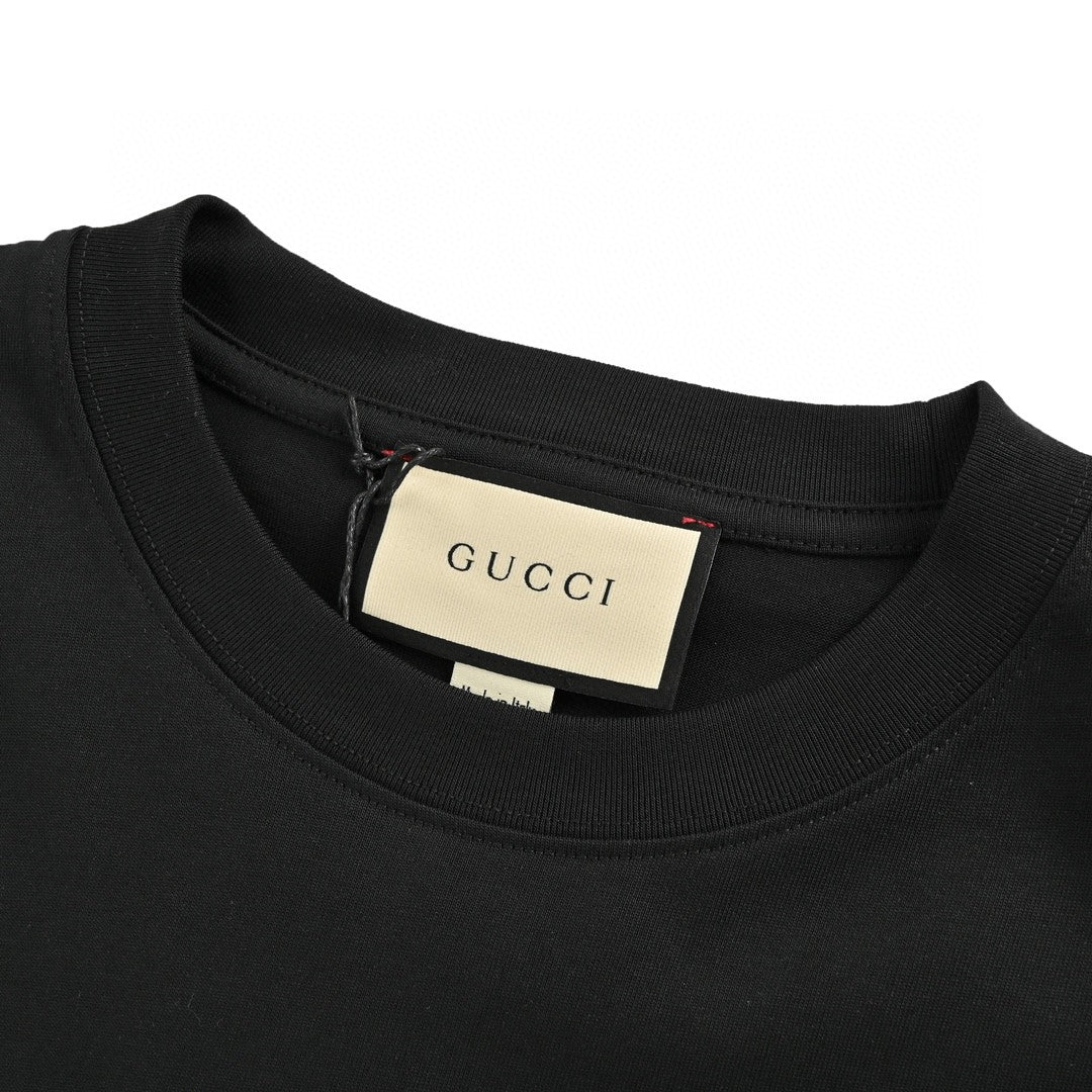 Gucci 1921 Logo Graphic T-Shirt (Black)