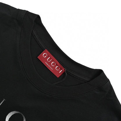 Gucci Black T-Shirt with Firenze 1921 Logo