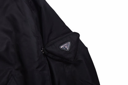 Prada Black Bomber Jacket