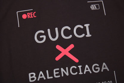 Gucci x Balenciaga Collaboration T-Shirt