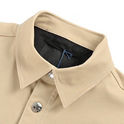 Prada Beige Button-Up Shirt