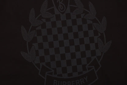 Burberry T-shirt with Checkered Crest