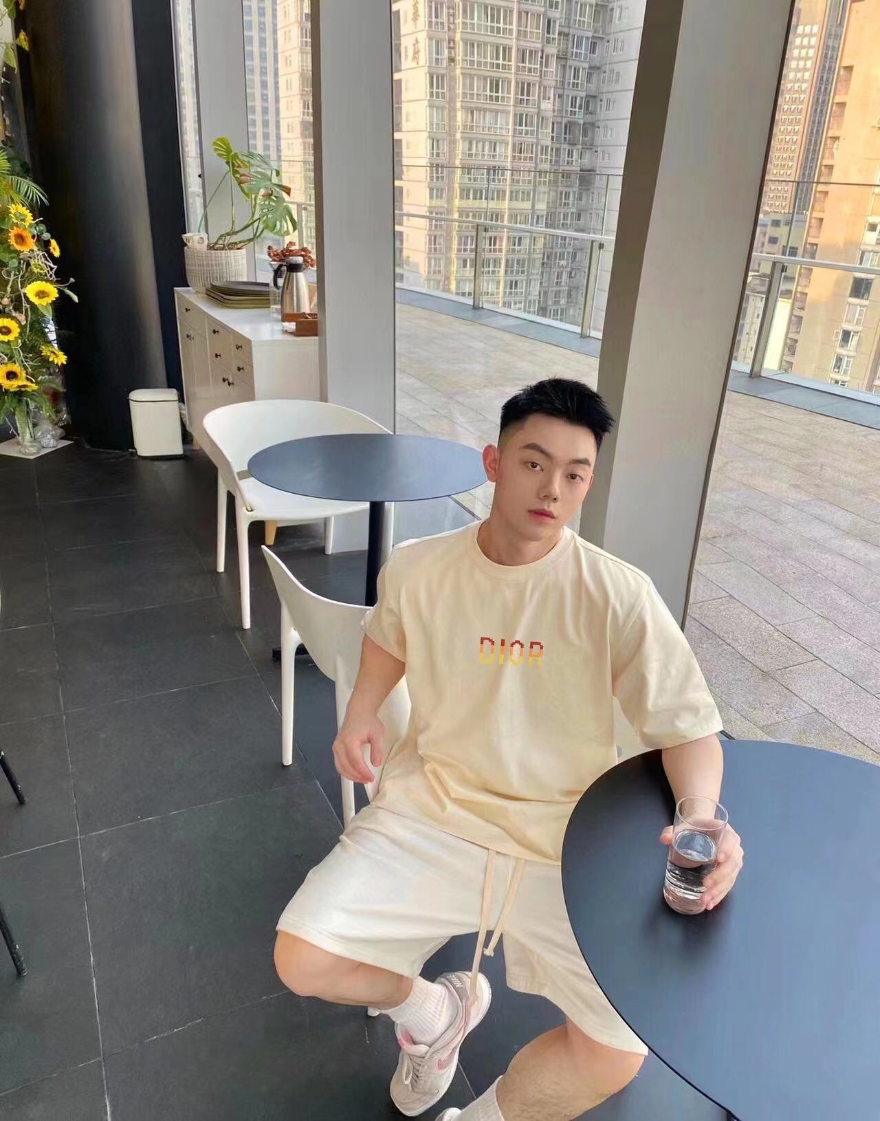 Dior Gradient Logo T-Shirt