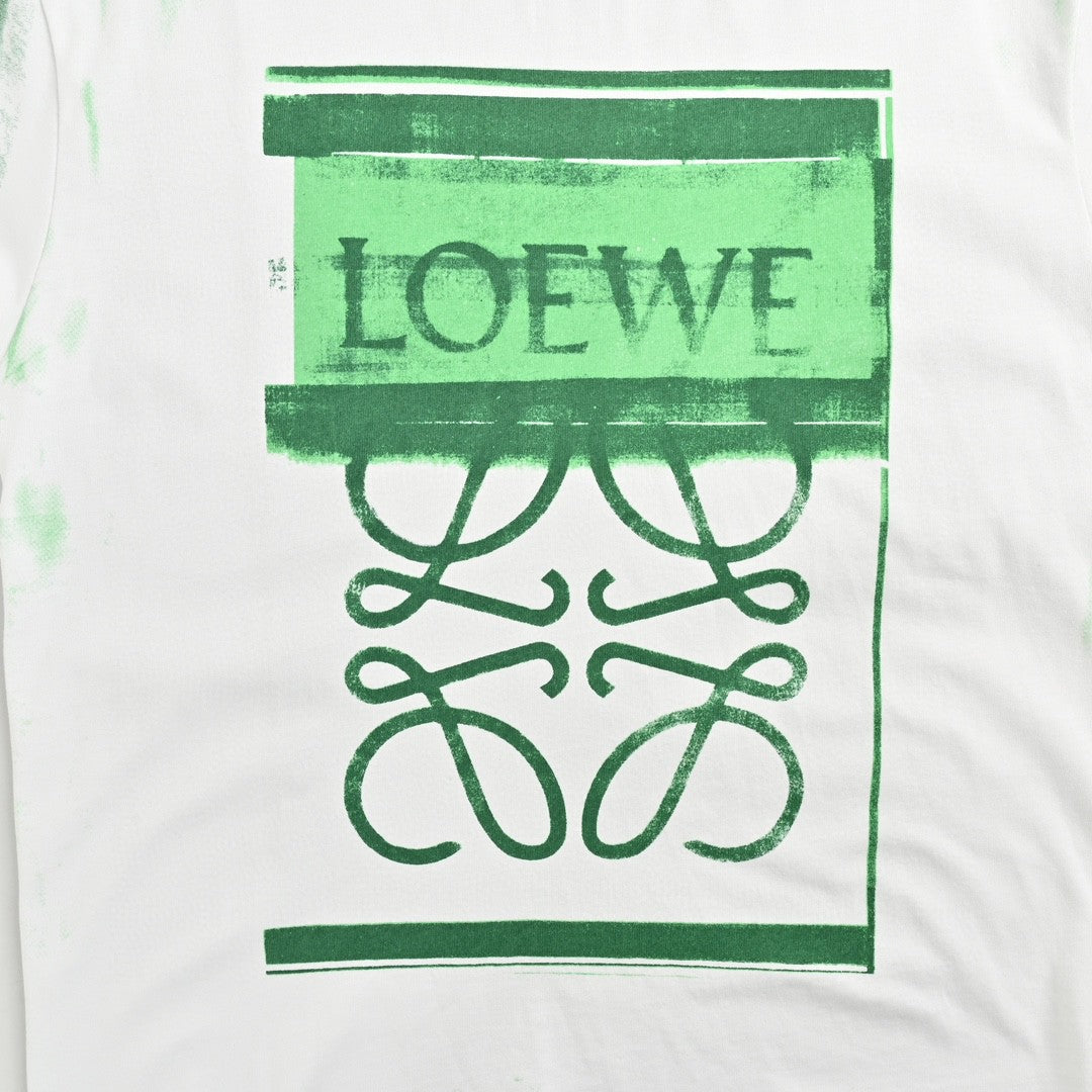 Loewe Green Graphic T-Shirt