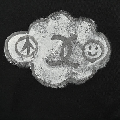 Chanel Cloud Logo T-Shirt in Black