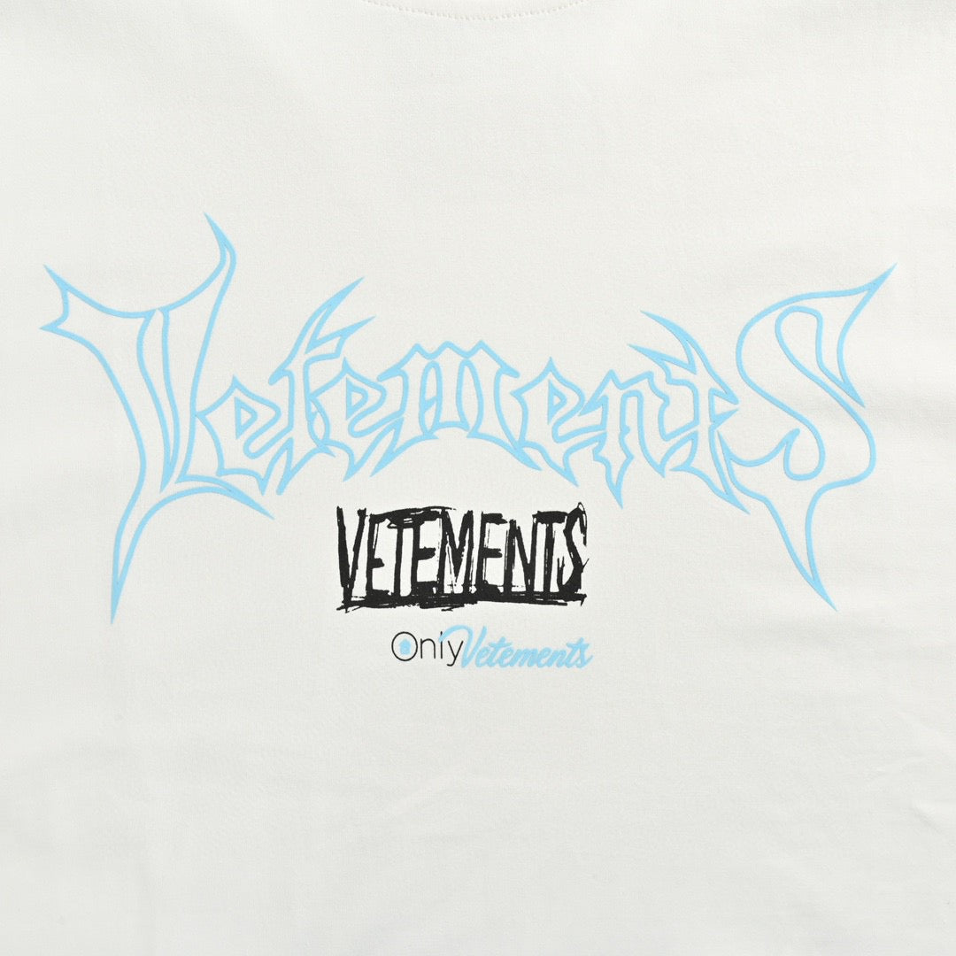 BALENCIAGA x VETEMENTS LOGO T-SHIRT WHITE